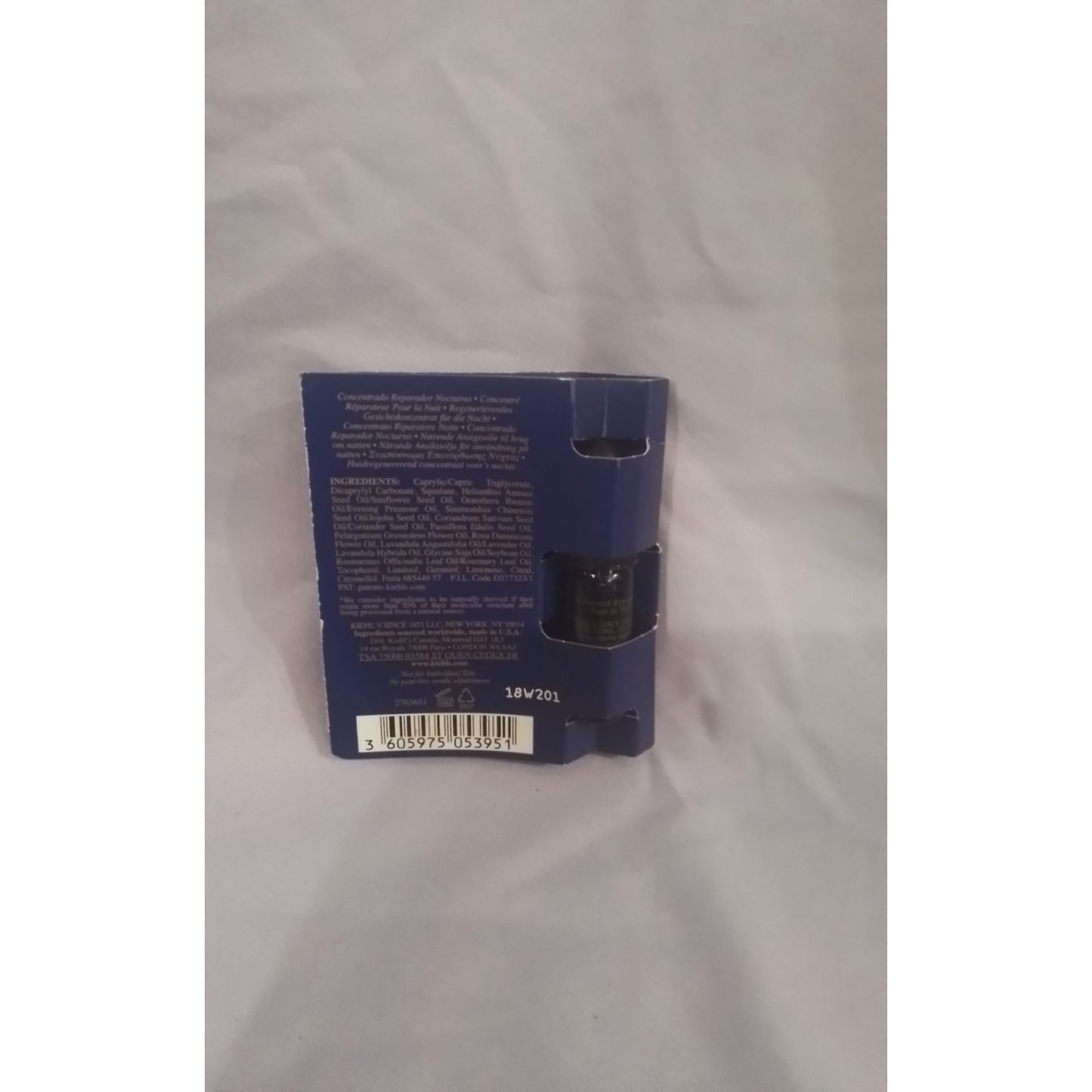 Kiehls Midnight Recovery Concentrate 0.14 Fl. Oz. 4ml Skincare Oil Sample