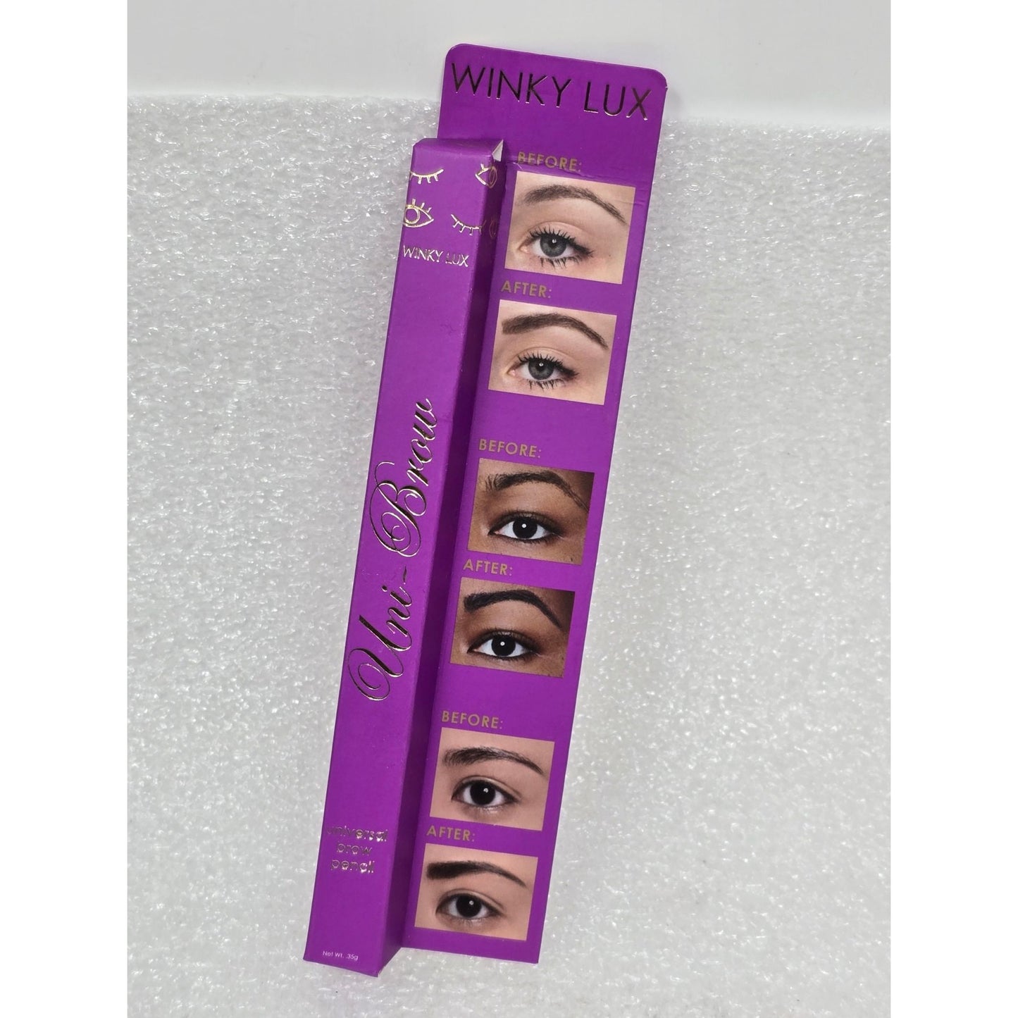 Winky Lux Uni-Brow Universal Eyebrow Pencil With Spoolie Brush