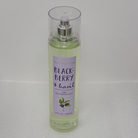 Bath & Body Works Blackberry & Basil Fine Fragrance Mist 8 oz