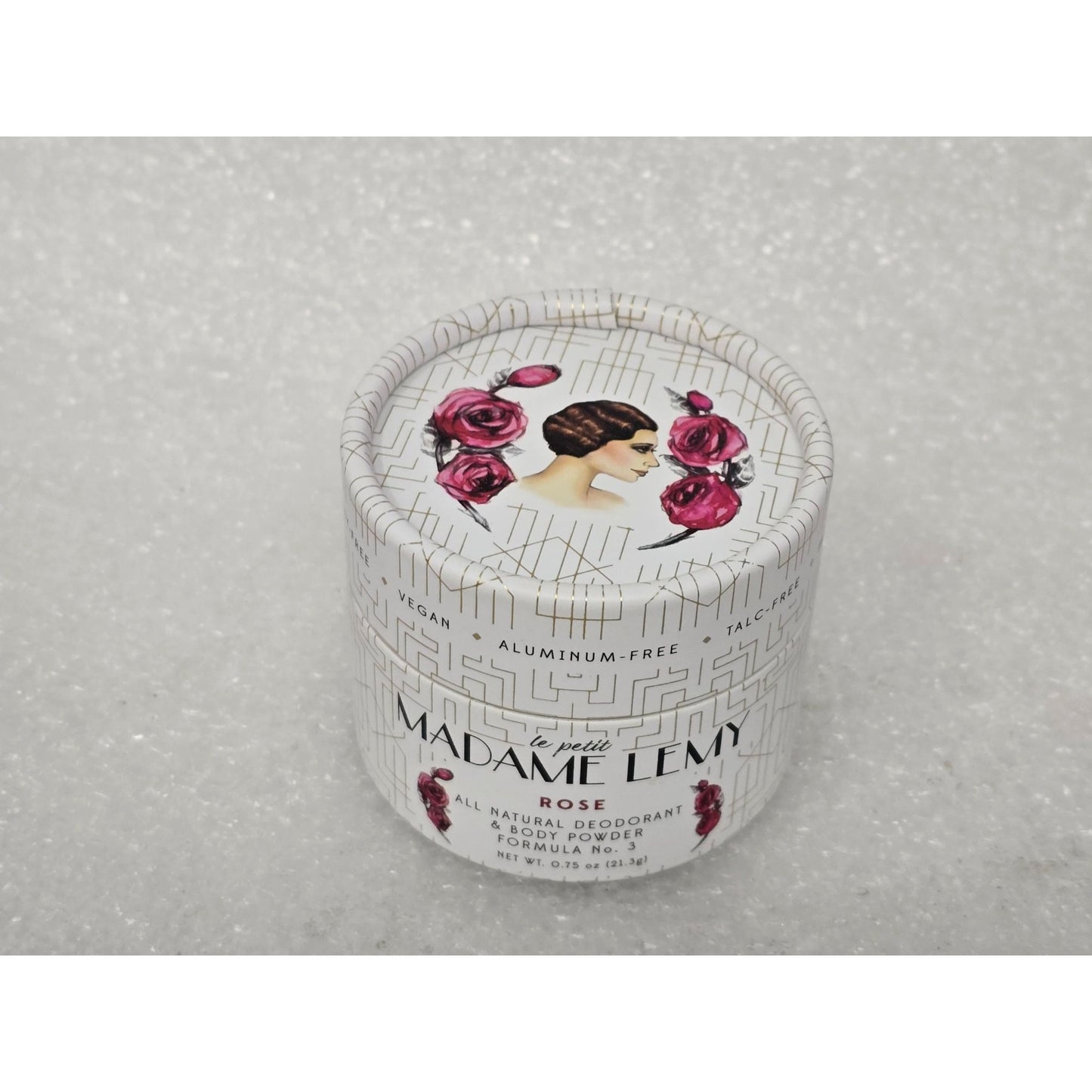 Le Petit Madame Lemy Rose All-Natural Deodorant & Body Powder Formula No. 3