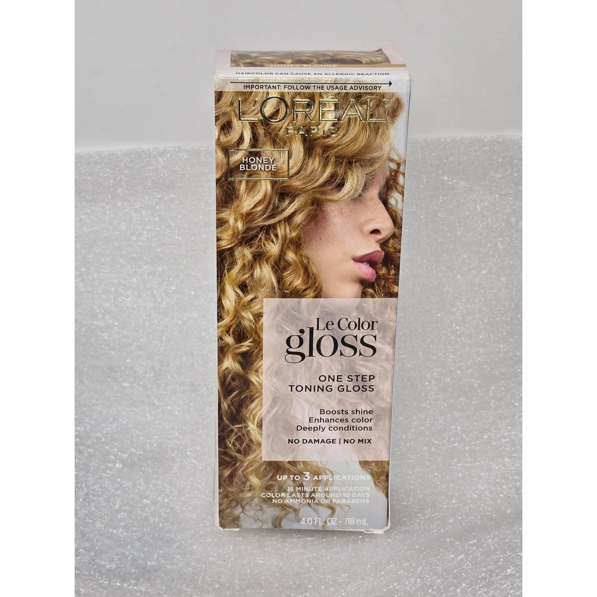 L'Oreal Paris Le Color Gloss Toning Gloss Honey Blonde 4 Oz Ammonia-Free
