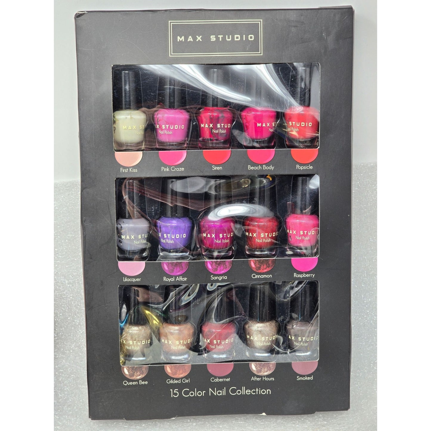Max Studio 15 Color Nail Polish Collection