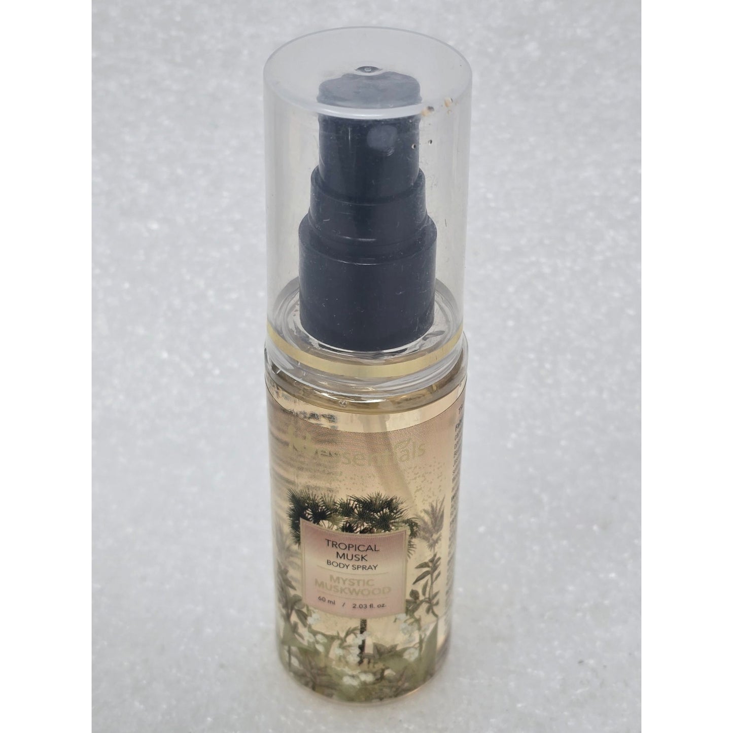 Tropical Musk Body Spray 60 Ml / 2.03 Fl Oz Mystic Muskwood