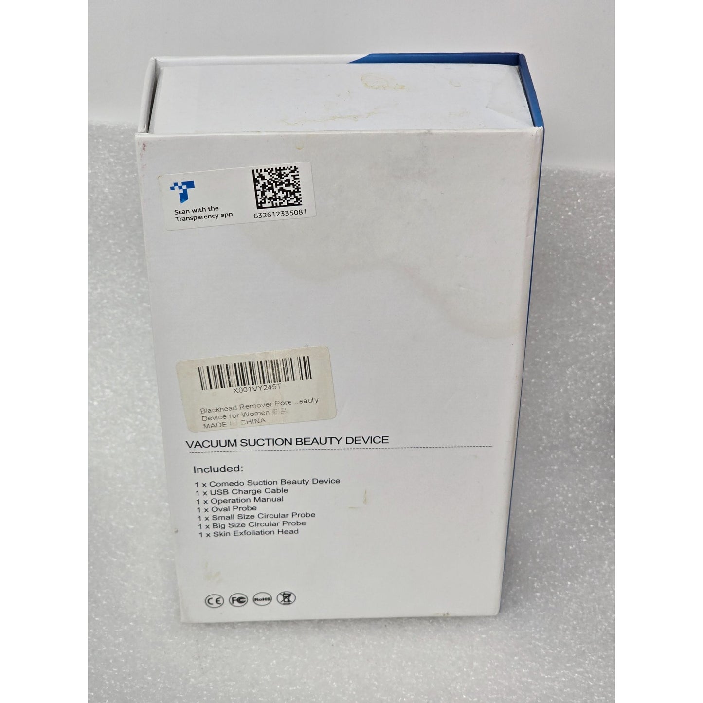 Poppyo Vacuum Suction Beauty Device Facial Pore Cleaner