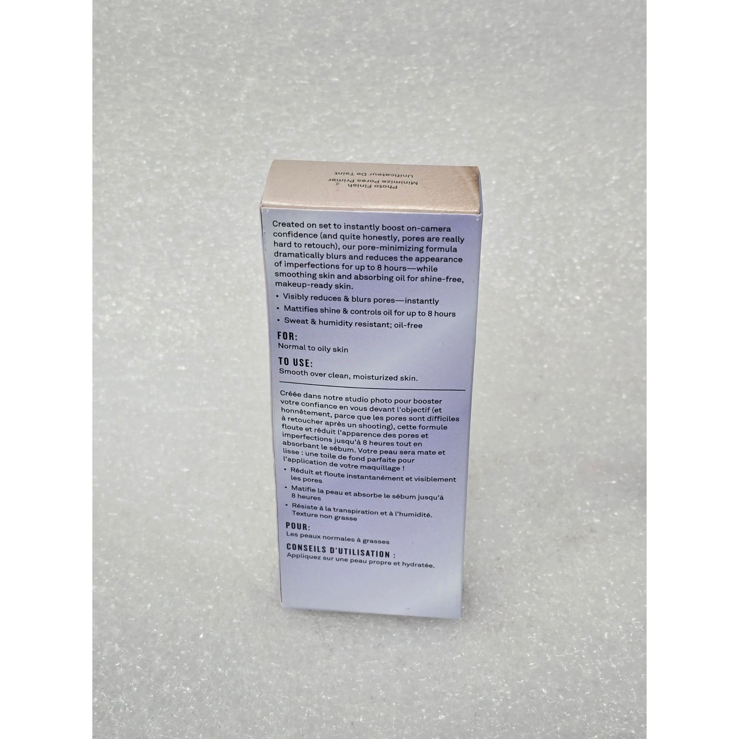 Smashbox Photo Finish Minimize Pores Primer 30 ml 1 oz Oil-Free Shine Control