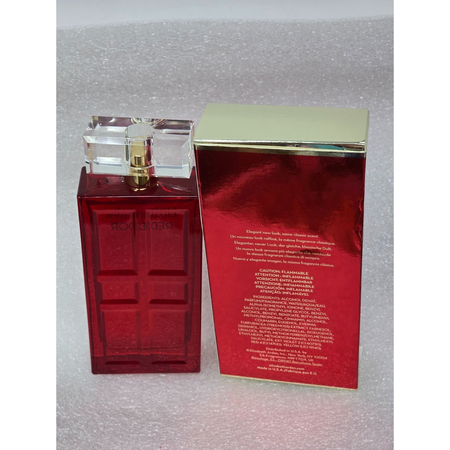Elizabeth Arden Red Door Eau De Toilette Perfume Spray 3.3 Oz 100ml New In Box
