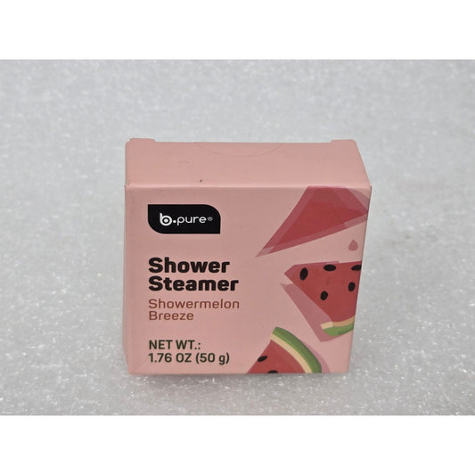 B Pure Shower Steamer Showermelon Breeze 1.76 Oz Aromatherapy Tablet