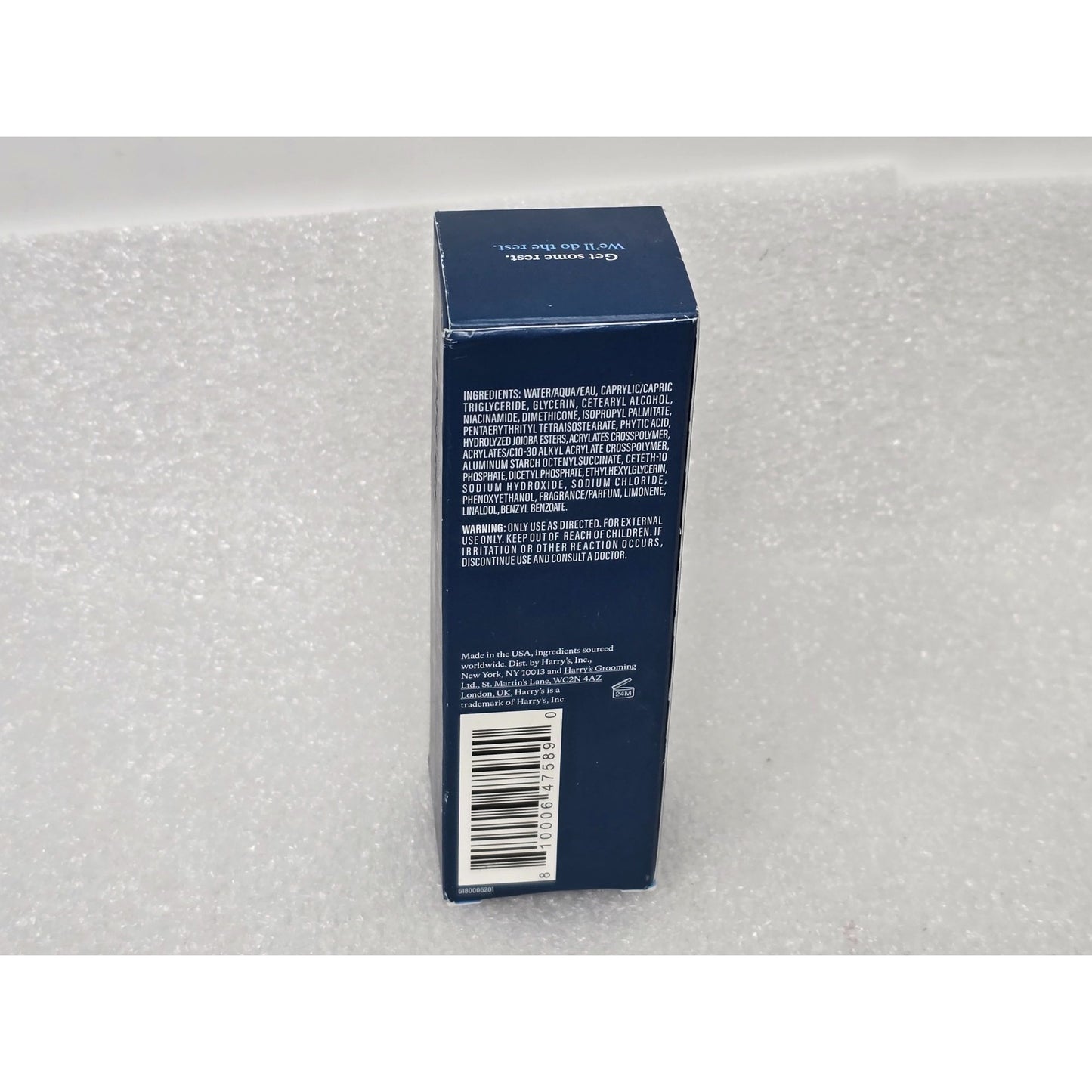 Harrys Hydrating Night Lotion 1.7 Fl Oz / 50 Ml Men's