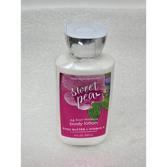 Bath & Body Works Sweet Pea 24 Hour Moisture Body Lotion Shea Butter & Vitamin E
