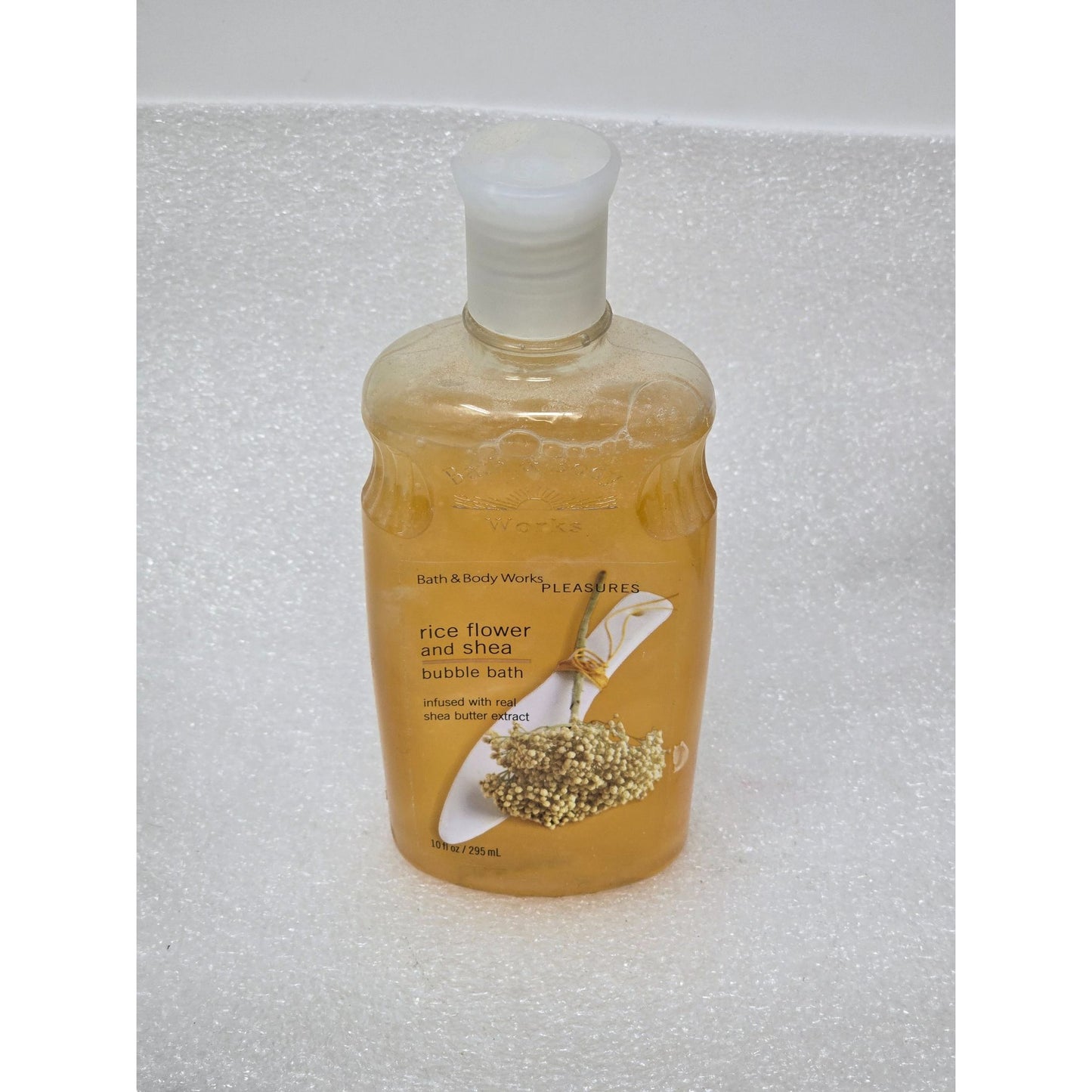 Bath & Body Works Rice Flower & Shea Bubble Bath 10 Fl Oz