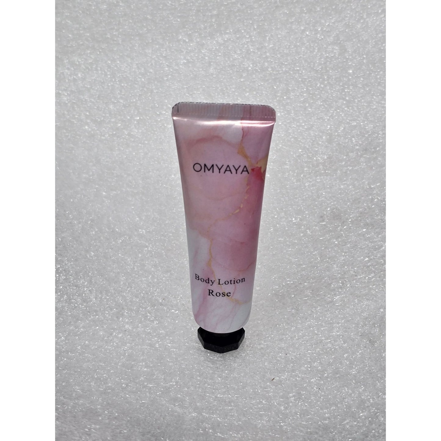 OMYAYA Body Lotion Rose .7 oz Travel Size Hydrating Moisturizer With Shea Butter