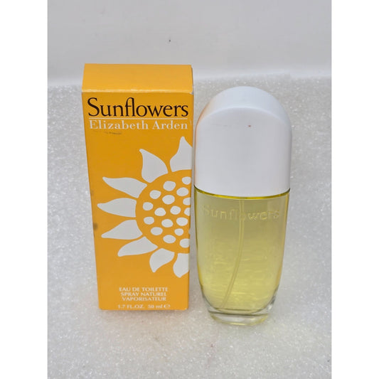 Elizabeth Arden Sunflowers Eau De Toilette 1.7 Oz Spray Women Natural Fragrance