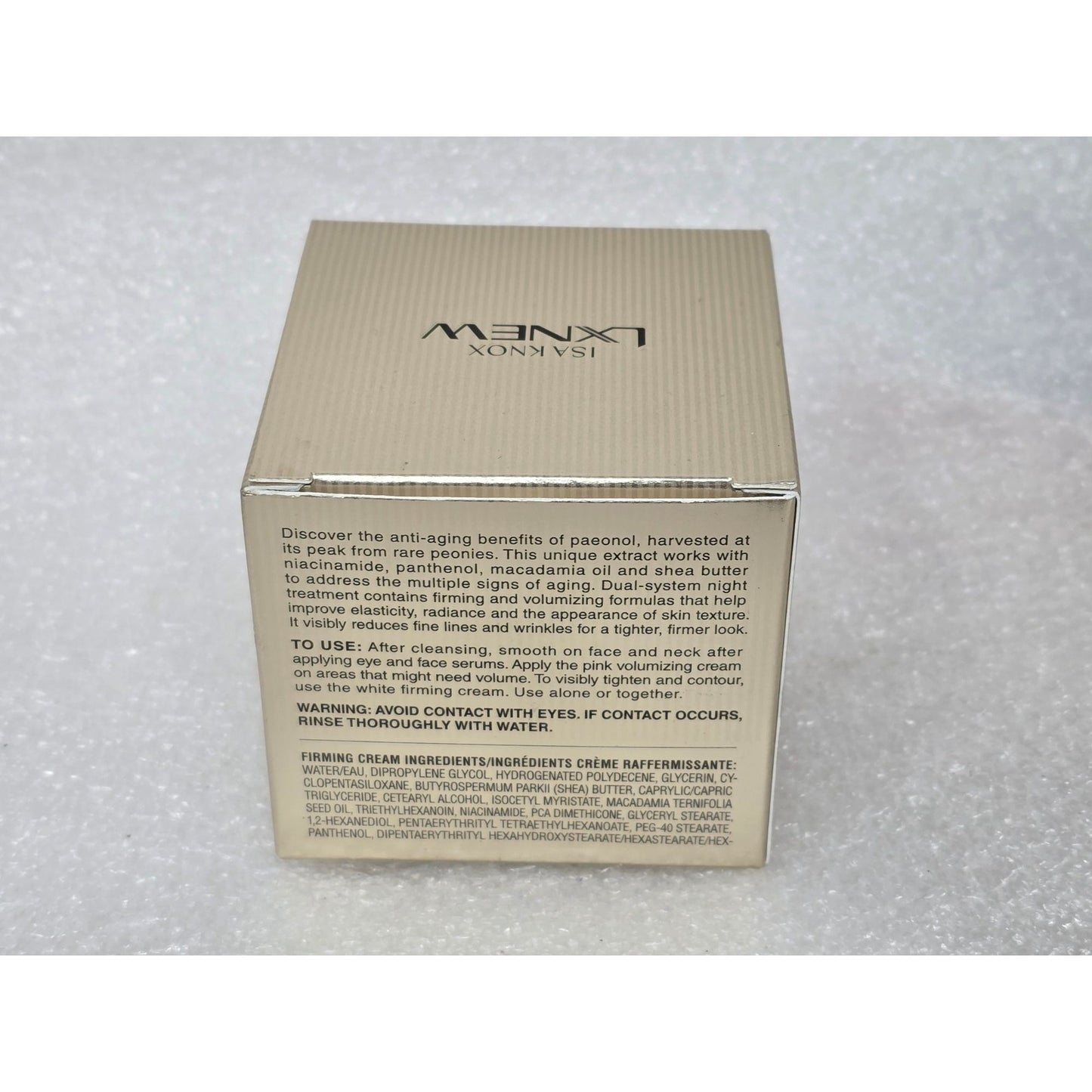Avon Isa Knox LX NEW Ultimate Rejuvenating Dual Night Cream Firming .84 oz