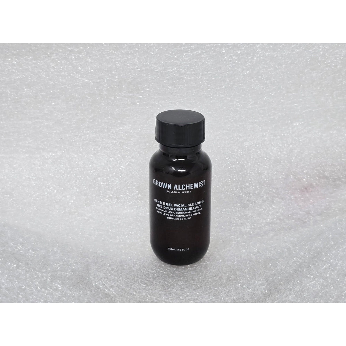 Grown Alchemist Gentle Gel Facial Cleanser 1.69 Oz Geranium Bergamot Rose Travel