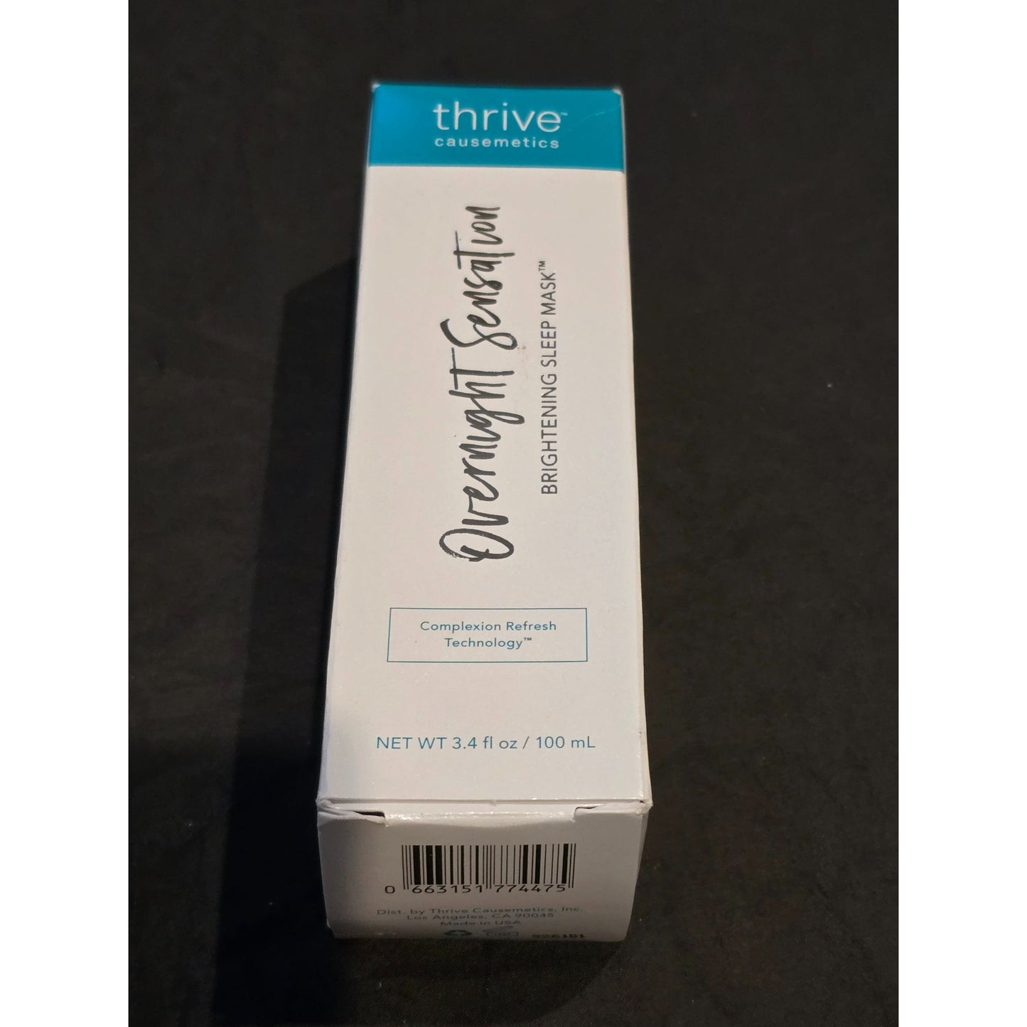 Thrive Causemetics Overnight Sensation Brightening Sleep Mask 3.4 Oz Rare