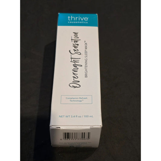 Thrive Causemetics Overnight Sensation Brightening Sleep Mask 3.4 Oz Rare