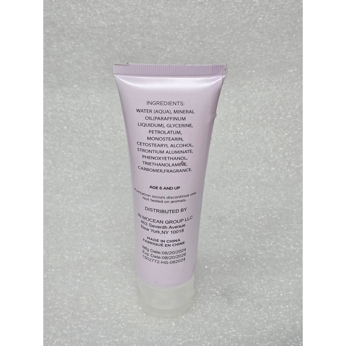 Strawberry Scented Body Lotion 3.38 Oz Leopard Print Design Hydrating Formula