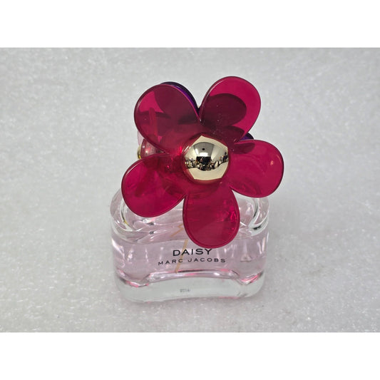 Marc Jacobs Daisy Sorbet Eau De Toilette Perfume 1.7 Oz Red & Purple Flower Cap