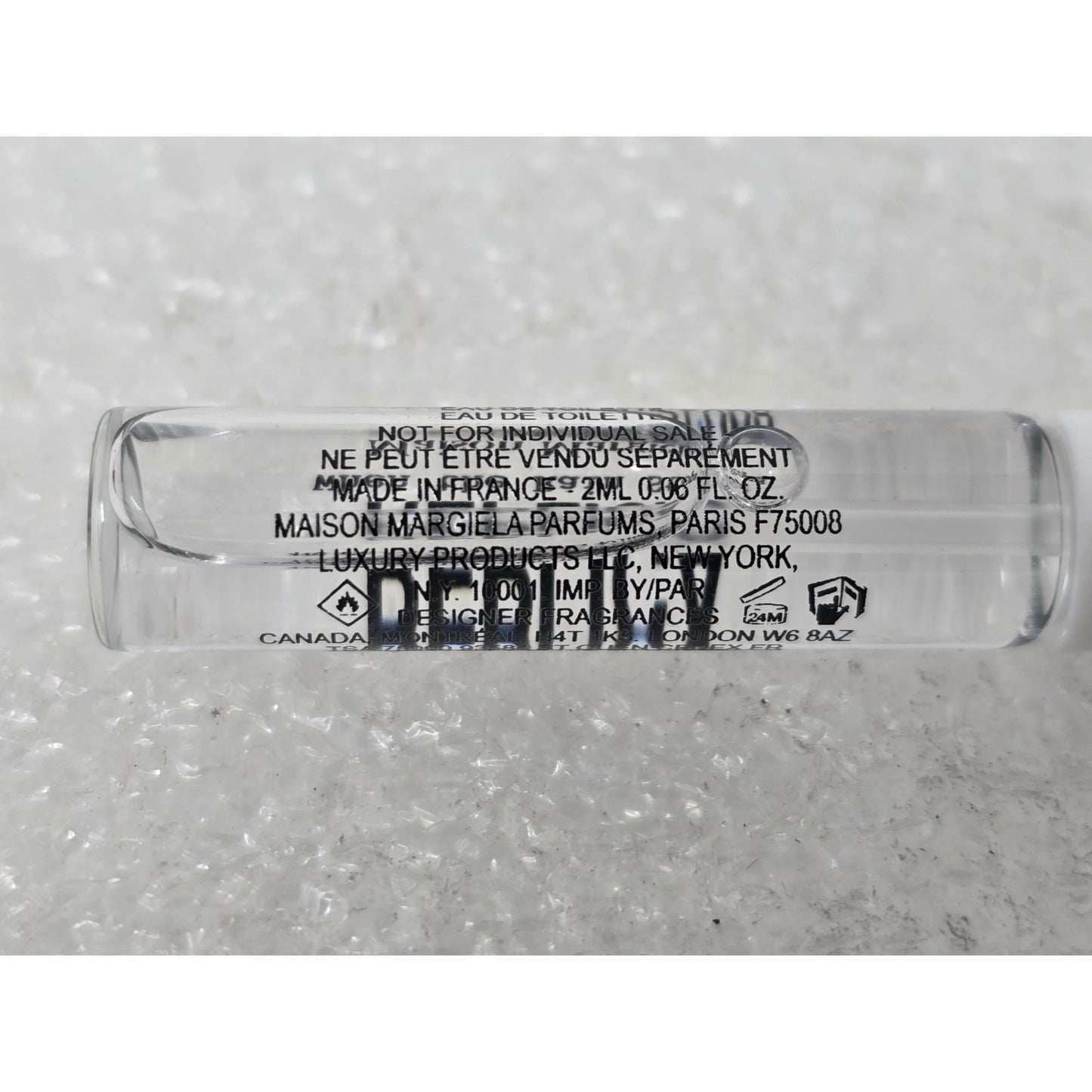 Maison Margiela Replica When The Rain Stops Perfume Sample Travel Spray .06 oz