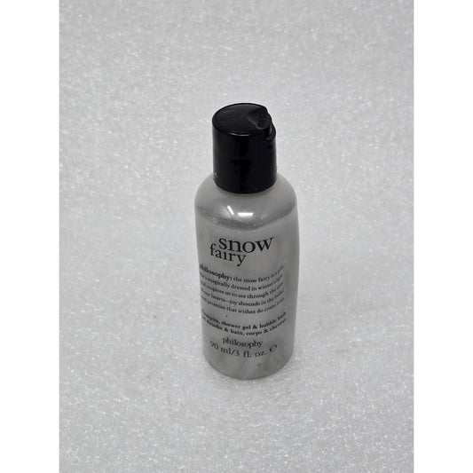 Philosophy Snow Fairy 3-In-1 Shampoo Shower Gel & Bubble Bath 90 Ml Travel Size