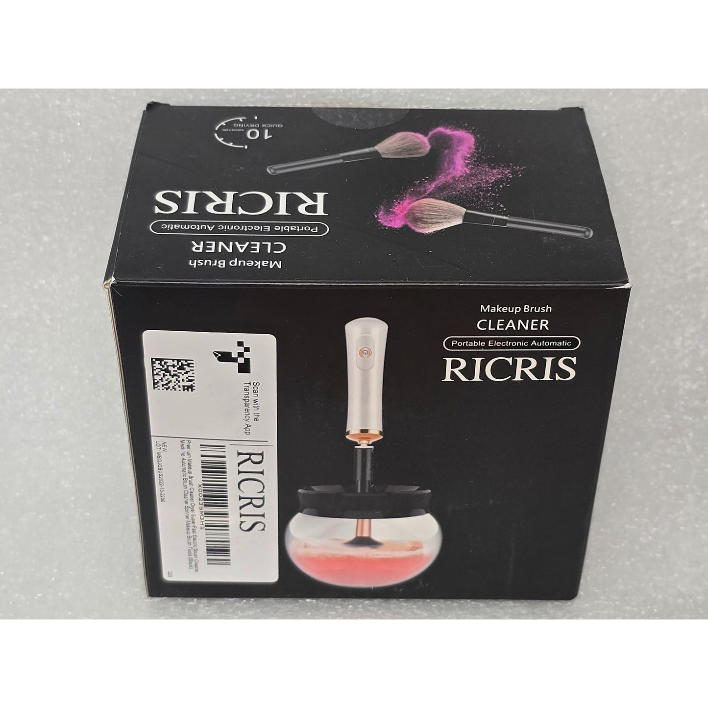 Ricris Makeup Brush Cleaner Portable Electronic Automatic