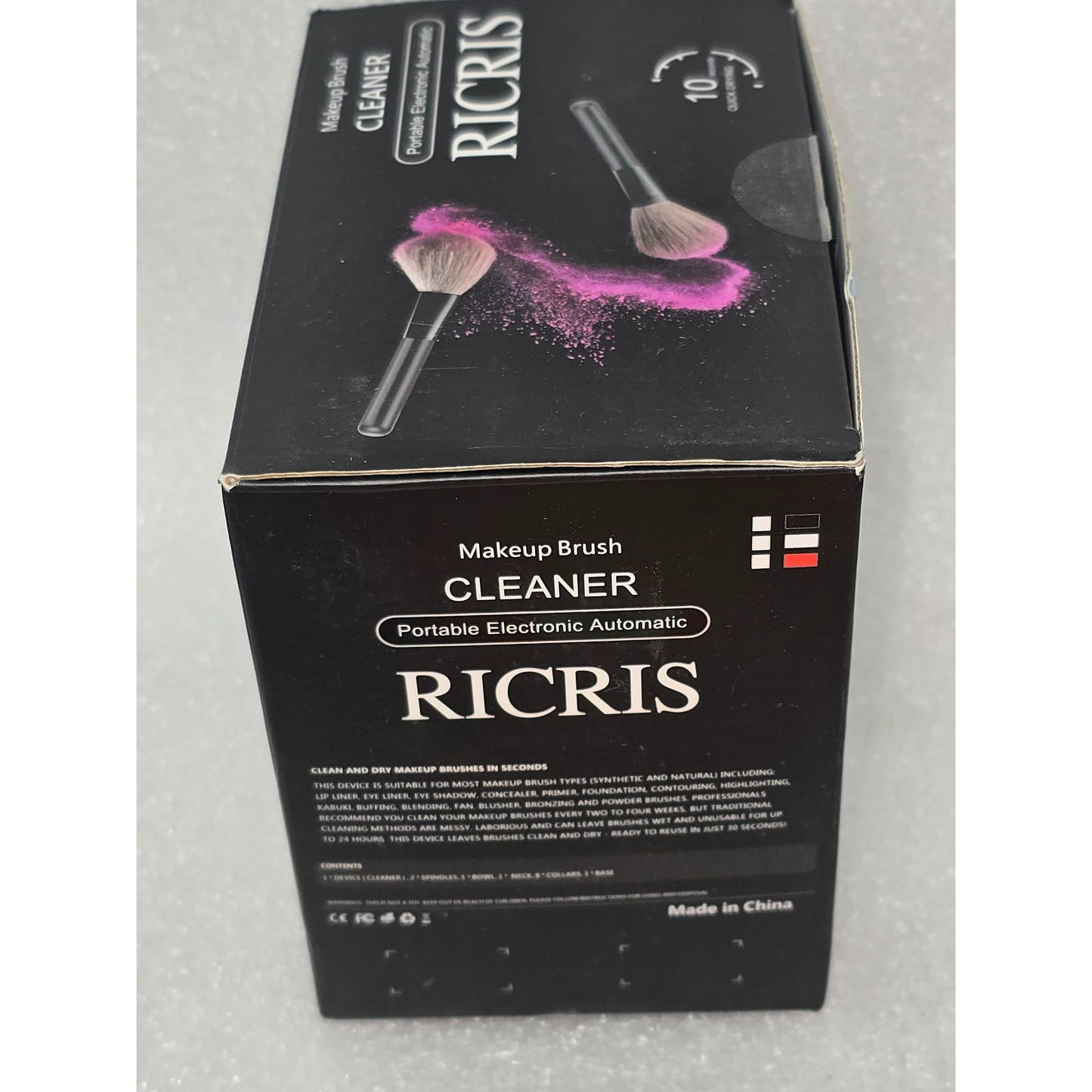Ricris Makeup Brush Cleaner Portable Electronic Automatic