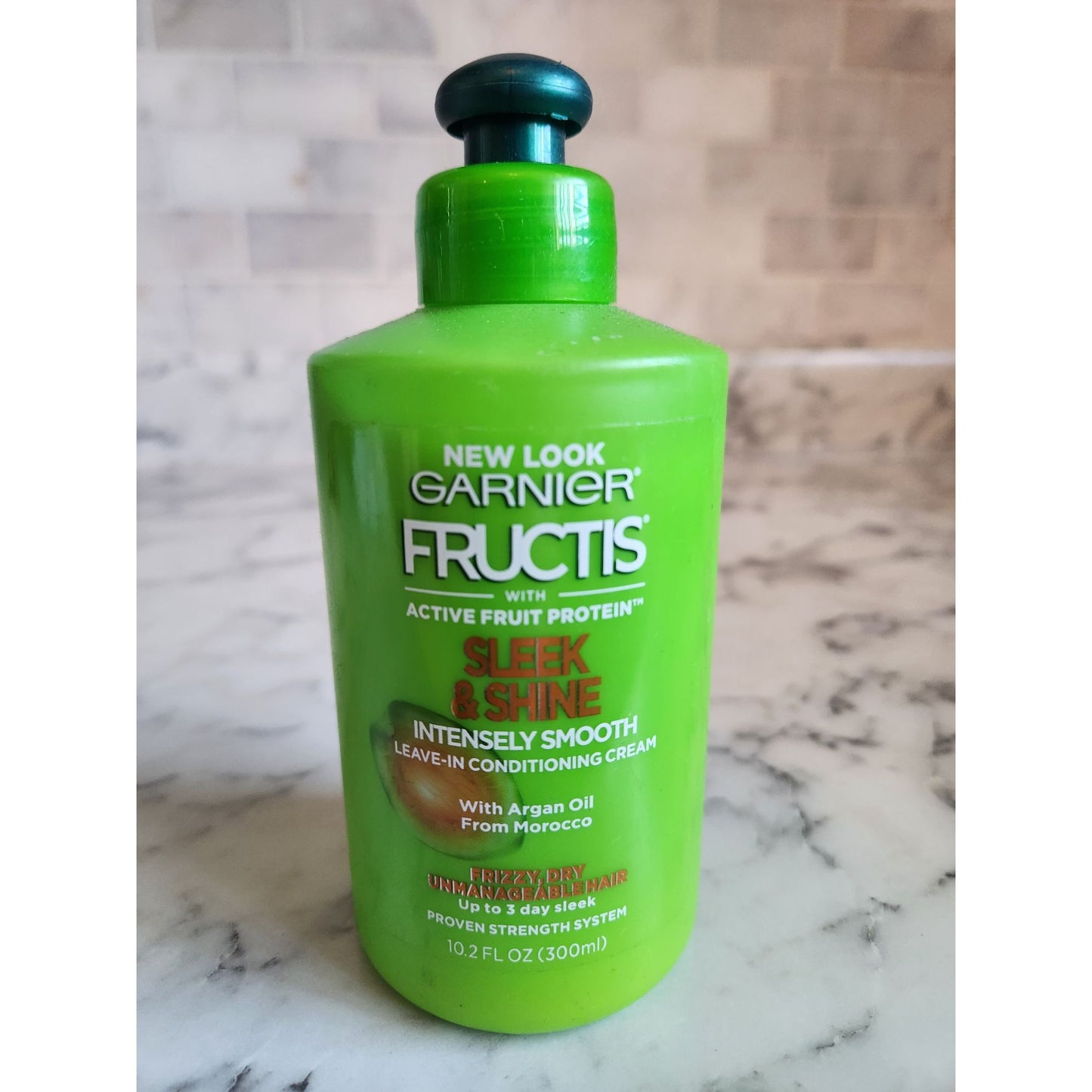 Garnier Fructis Sleek & Shine Leave-In Conditioning Cream With Argan Oil