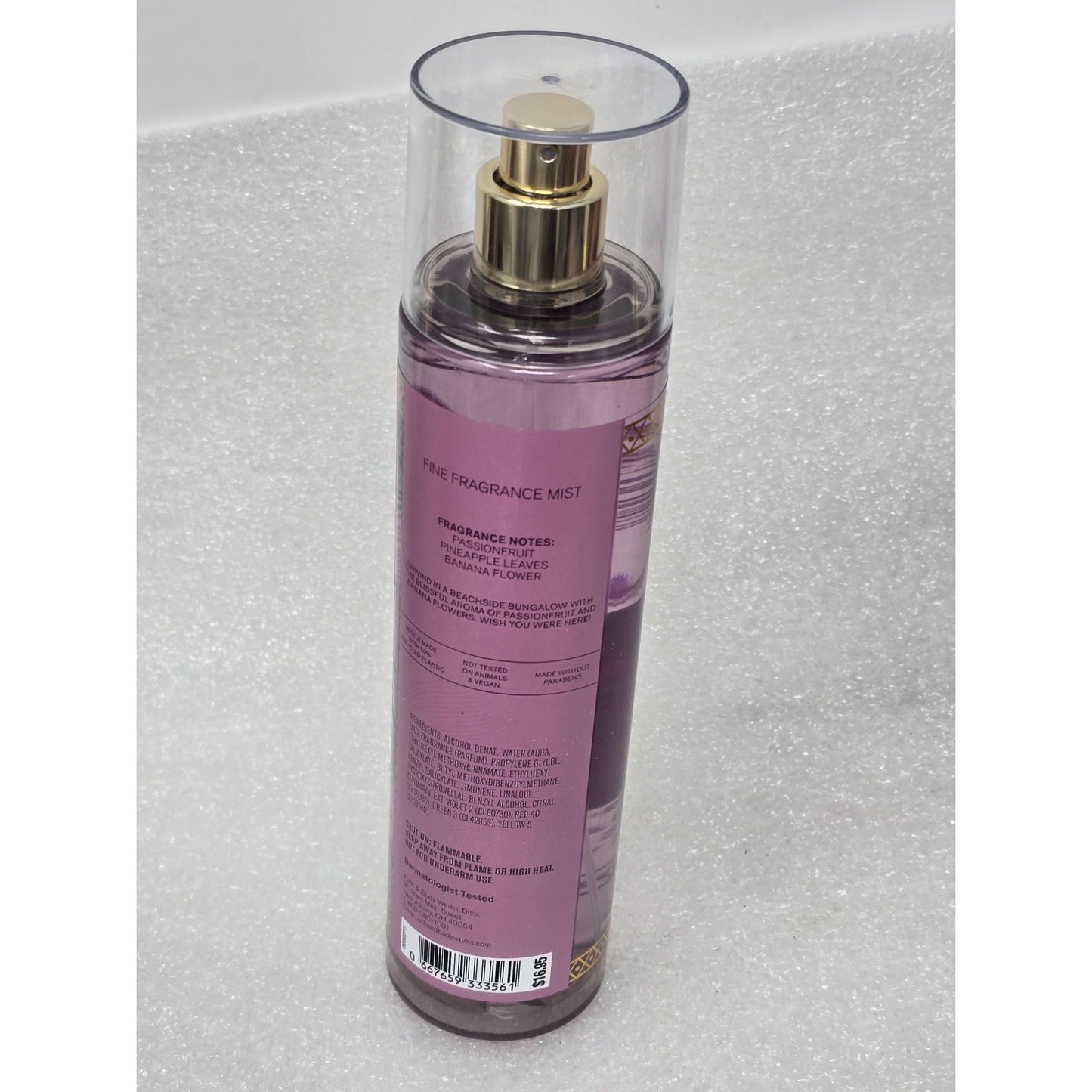 Bath & Body Works Bahamas Passionfruit & Banana Flower 8 oz Fine Fragrance Mist