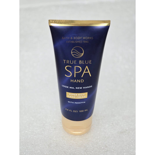 Bath & Body Works True Blue Spa Hand Cream Look Ma New Hands Paraffin Hydration
