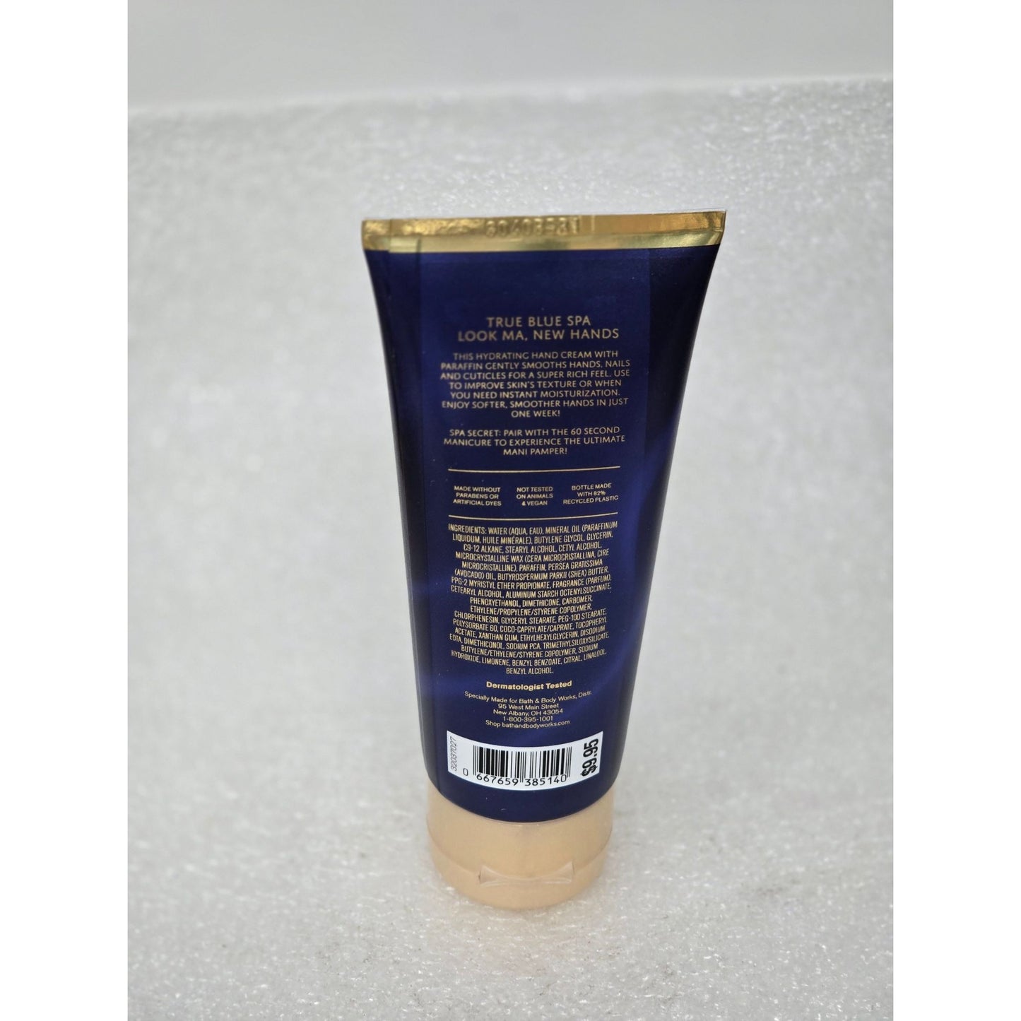 Bath & Body Works True Blue Spa Hand Cream Look Ma New Hands Paraffin Hydration