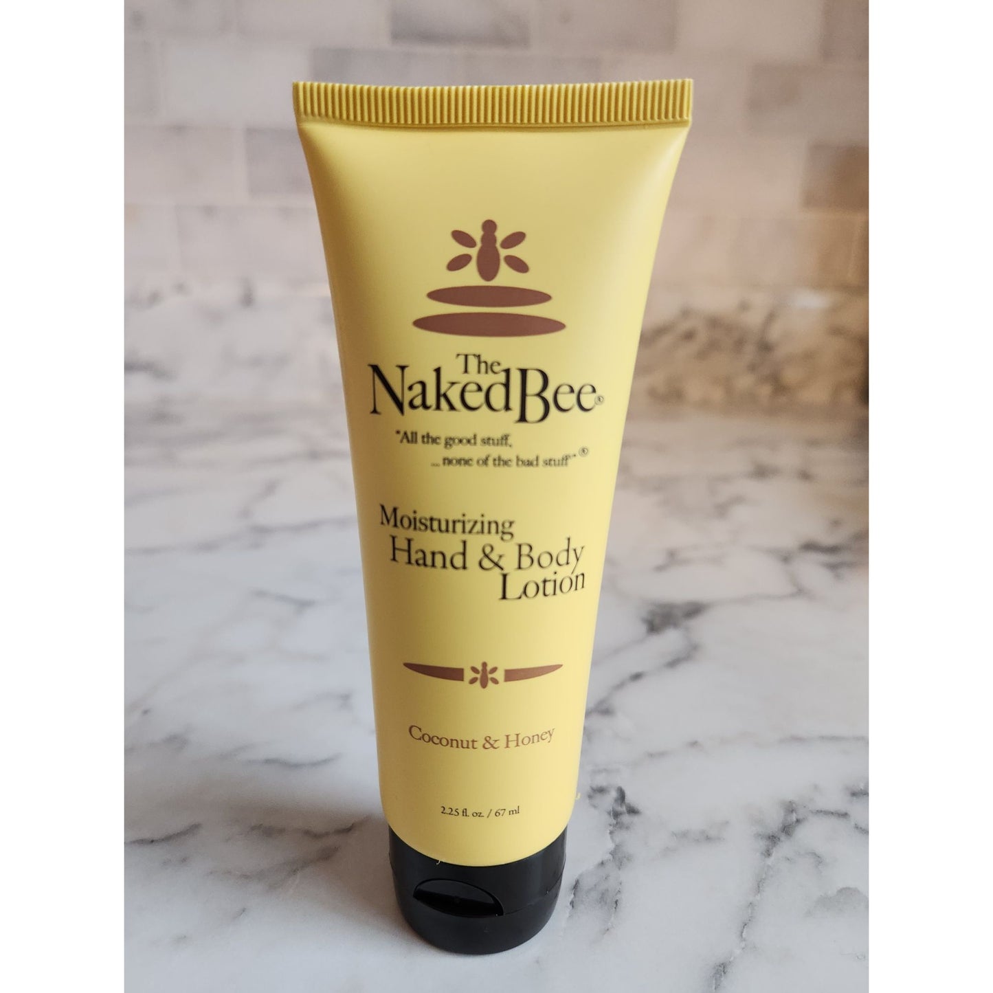 The Naked Bee Coconut & Honey Moisturizing Hand & Body Lotion 2.25 Oz Tube
