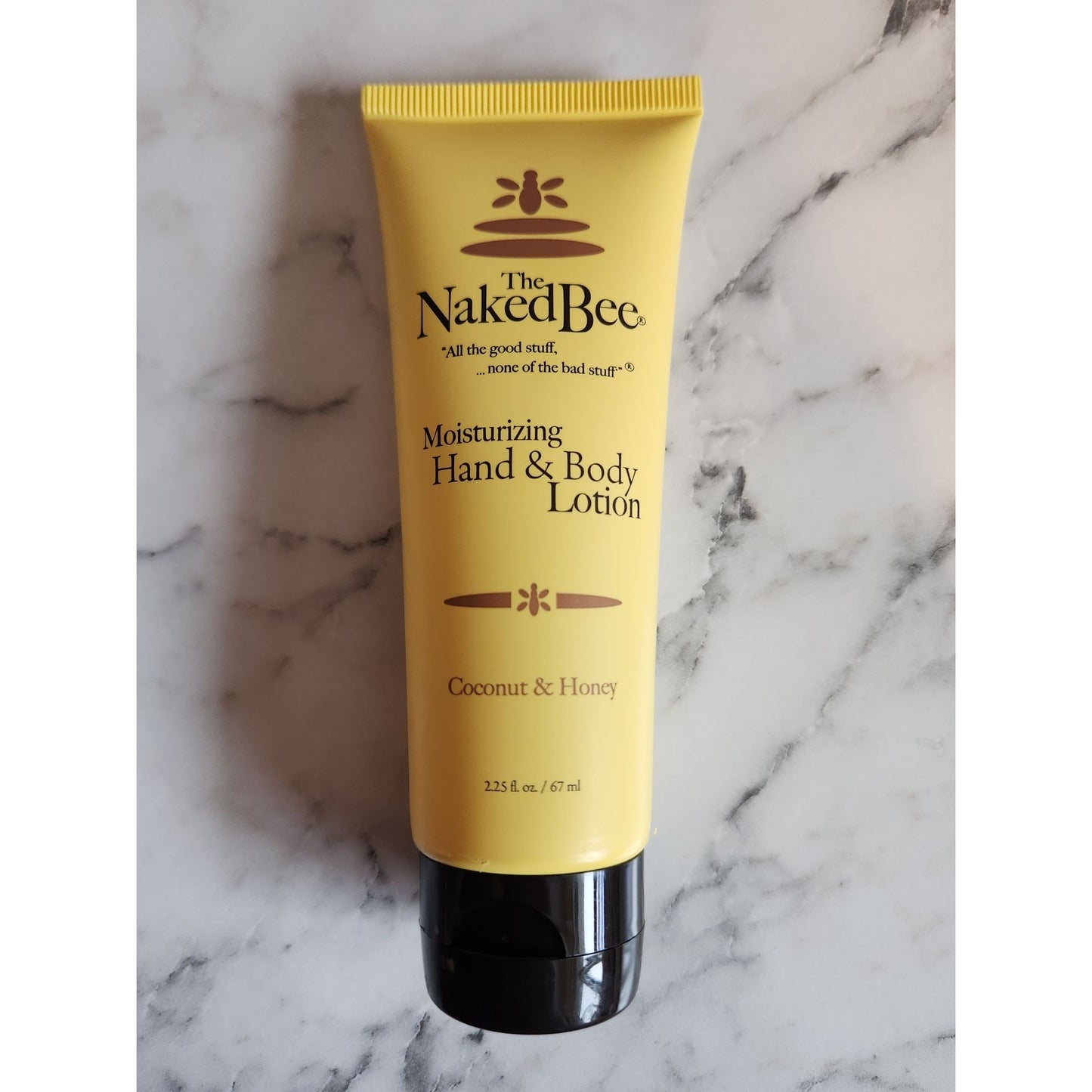 The Naked Bee Coconut & Honey Moisturizing Hand & Body Lotion 2.25 Oz Tube
