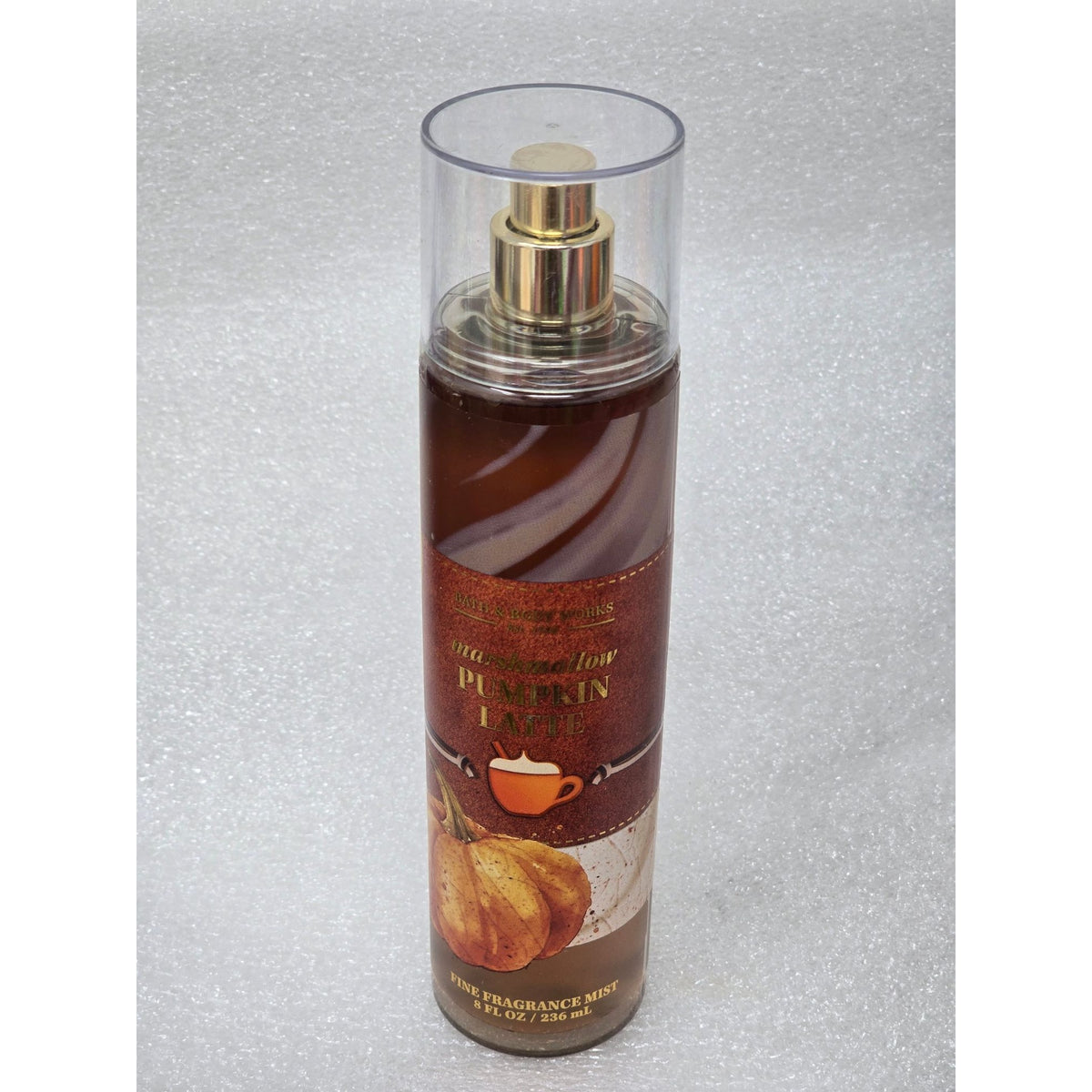 Bath & Body Works Marshmallow Pumpkin Latte Fine Fragrance Mist 8 Oz Fall Scent