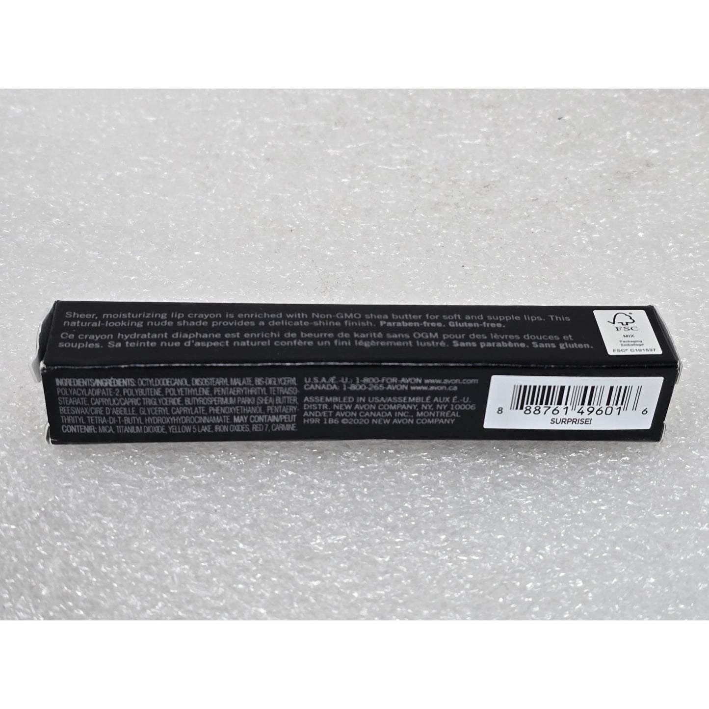 Avon Birthday Balm Lip Crayon Surprise 0.1 Oz