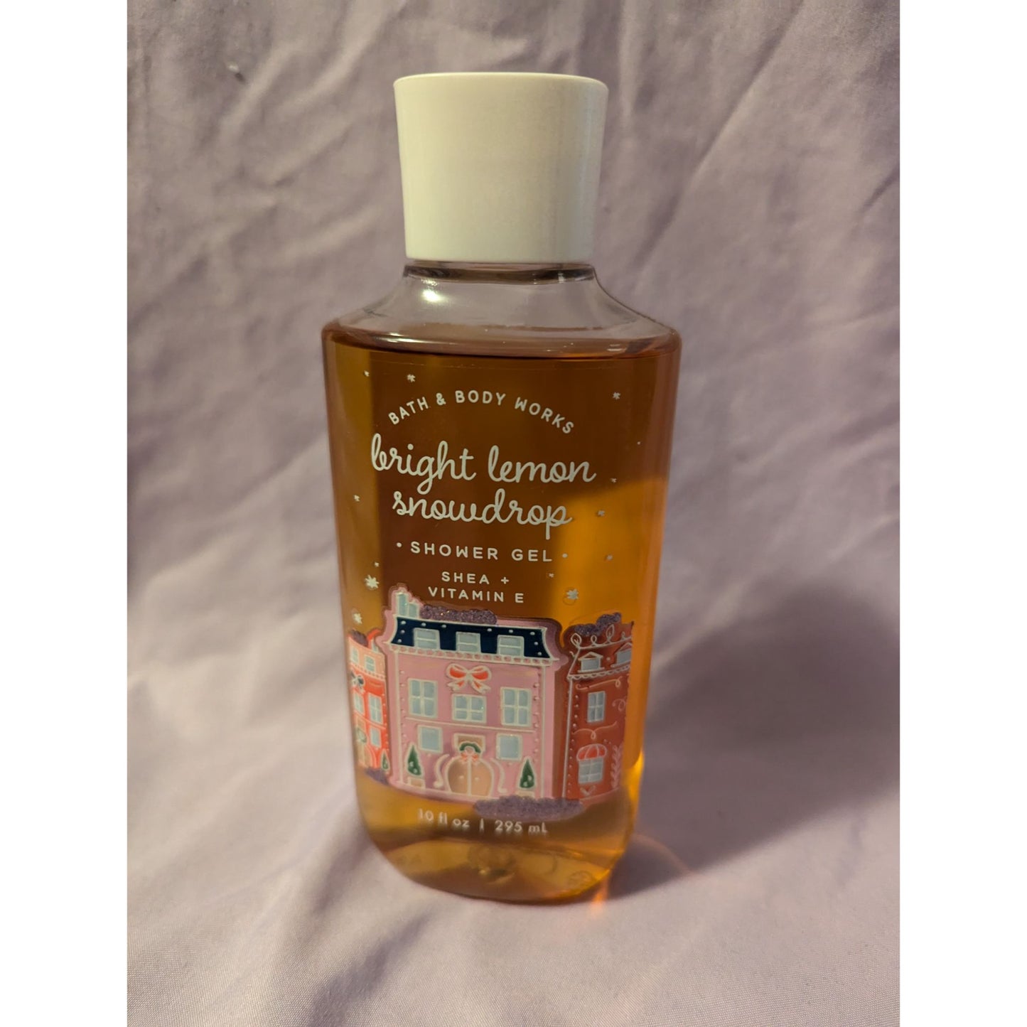 Bath & Body Works Bright Lemon Snowdrop Shower Gel Shea & Vitamin E 10 Fl Oz