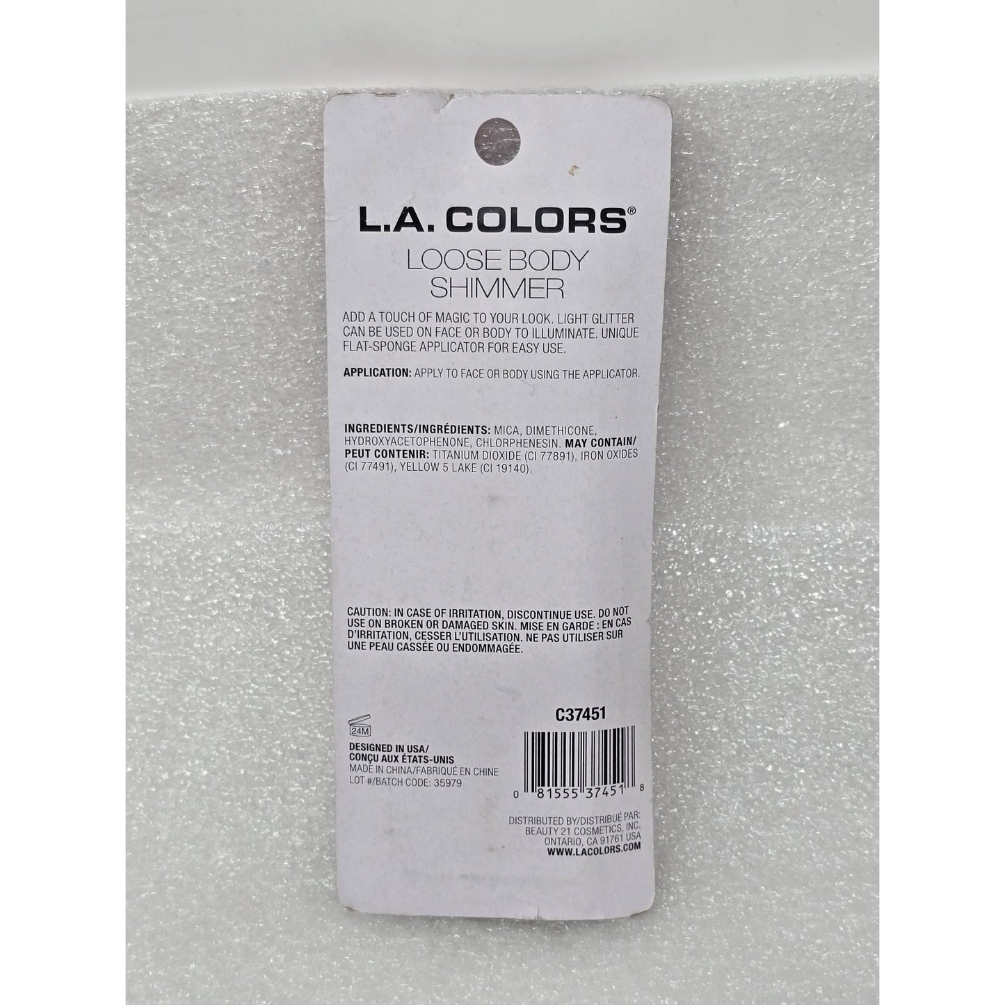 L.A. Colors Loose Body Shimmer Fairy Dust Charmed
