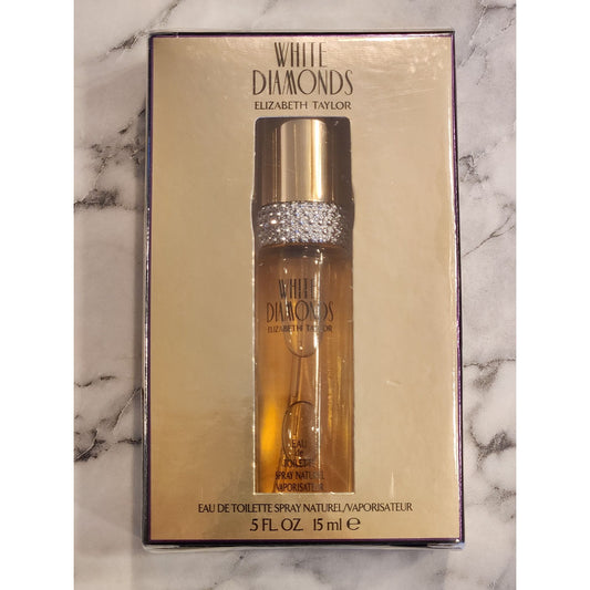 White Diamonds Elizabeth Taylor Eau De Toilette Perfume Spray 0.5 FL OZ Gift