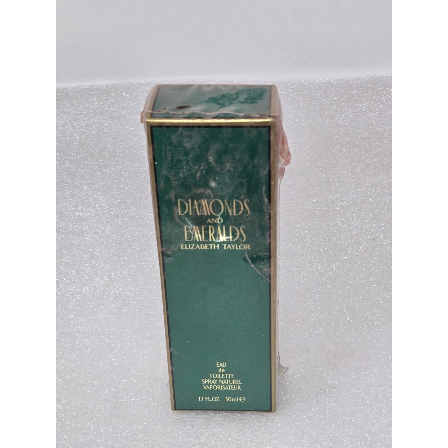 Elizabeth Taylor Diamonds & Emeralds Eau De Toilette Perfume Spray 1.7 oz Sealed