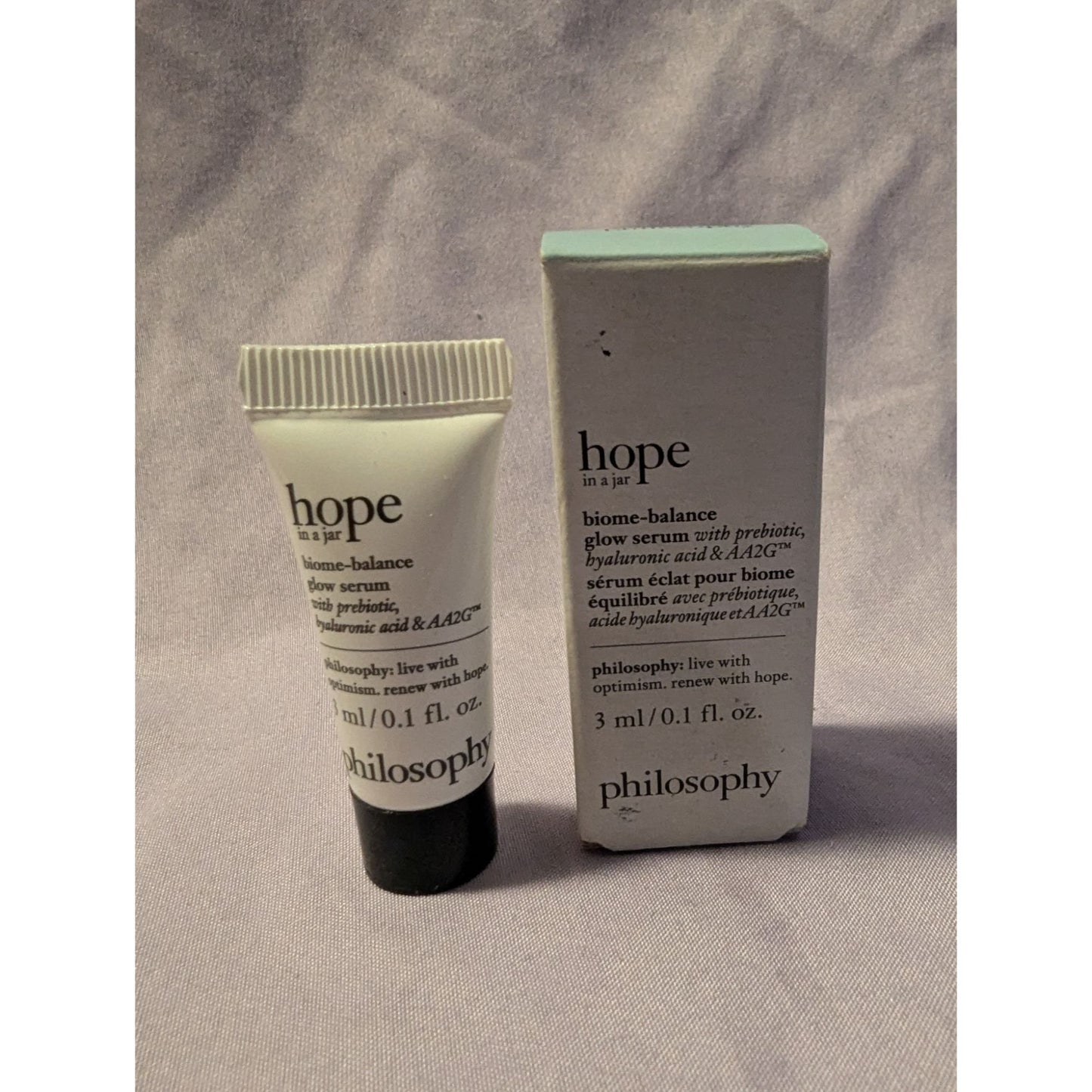 Philosophy Hope In A Jar Biome-Balance Glow Serum 0.1 Oz Travel Size