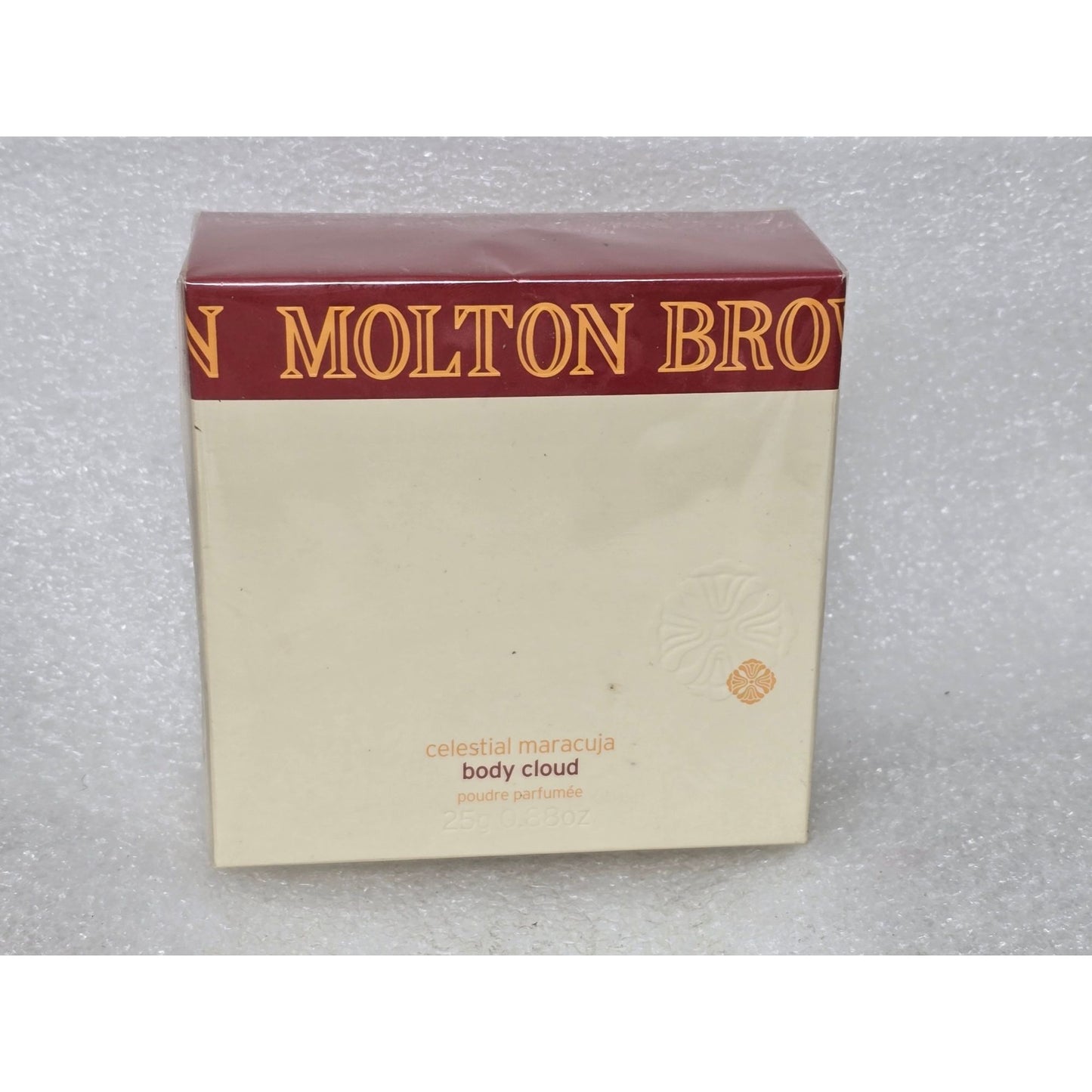 Vintage Molton Brown Celestial Maracuja Body Cloud Powder Perfume 25 g Boxed