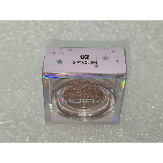 Moira Starshow Shadow Pot 02 Stay Golden Eyeshadow