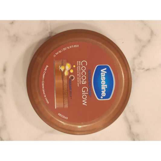 Vaseline Intensive Care Cocoa Glow Body Cream Moisturizer Pure Cocoa Butter