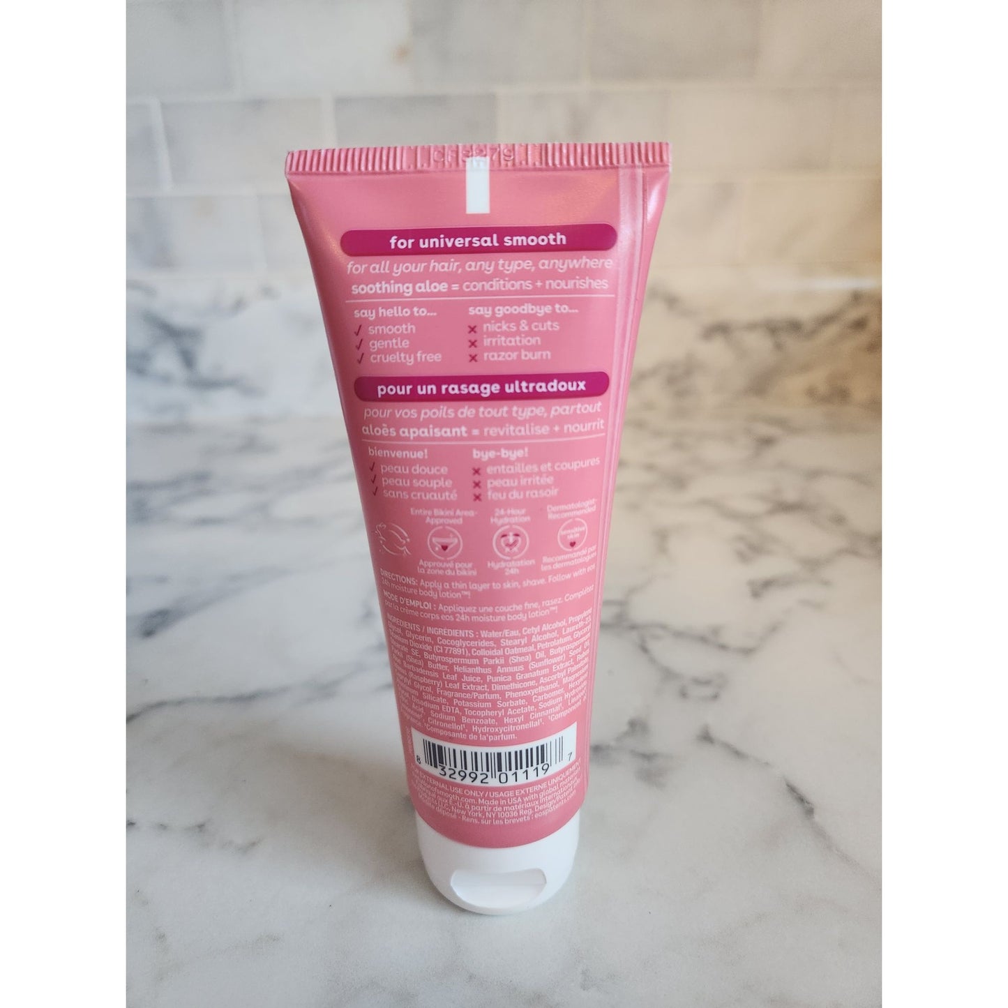 Eos Shea Better 24H Moisture Shave Cream Pomegranate Raspberry 2.5 Fl Oz Shaving