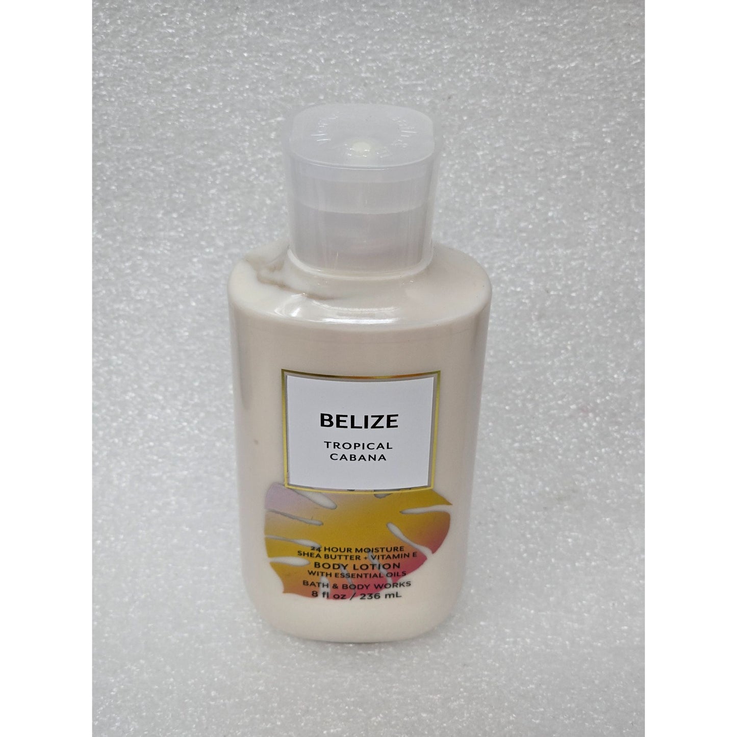 Bath & Body Works Belize Tropical Cabana Body Lotion 8 Oz Smooth Moisturizing