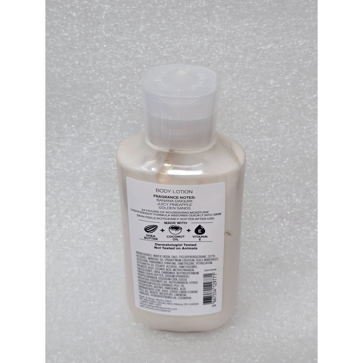 Bath & Body Works Belize Tropical Cabana Body Lotion 8 Oz Smooth Moisturizing