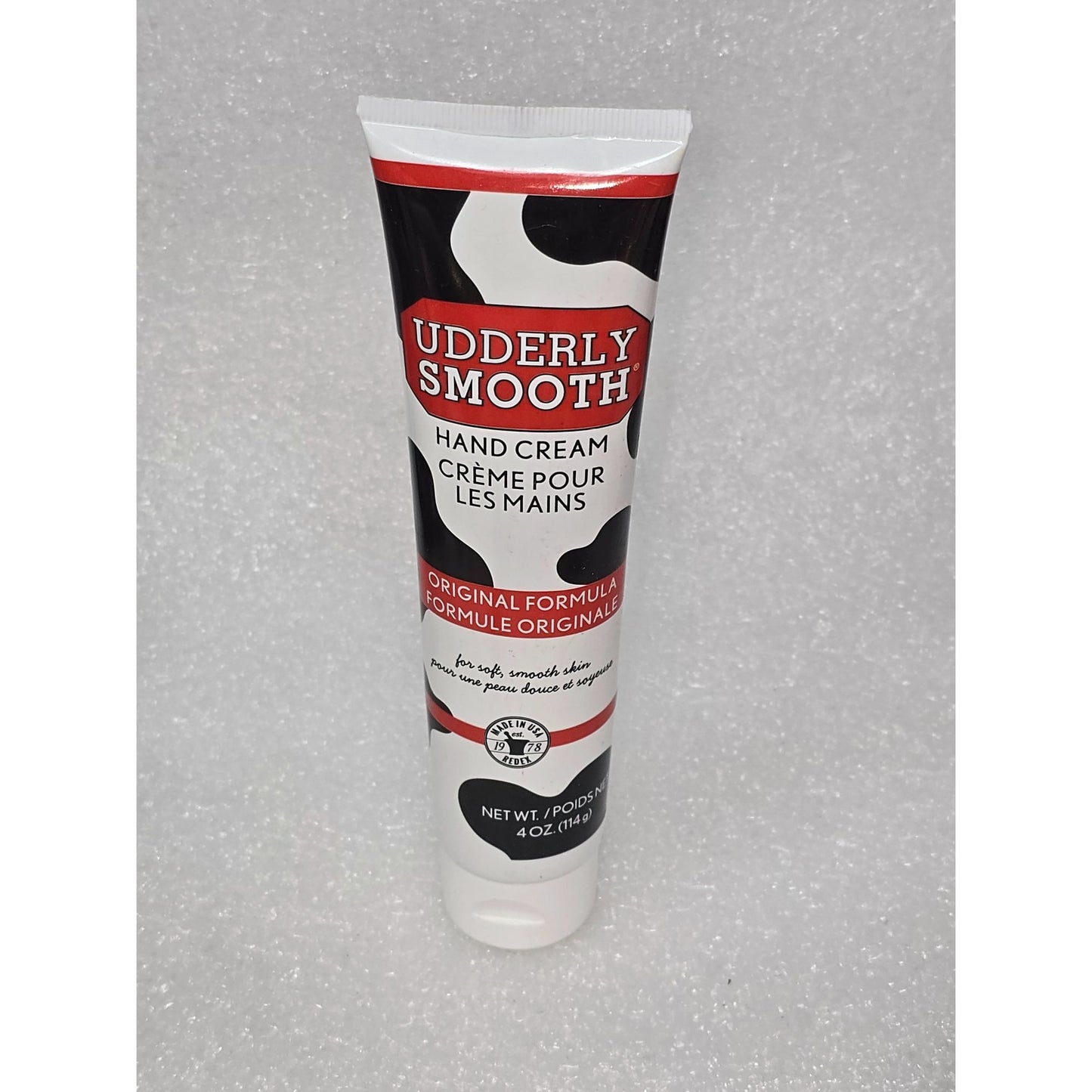 Udderly Smooth Hand Cream 4 Oz Non-Greasy Moisturizing Formula Smooth Soft Skin