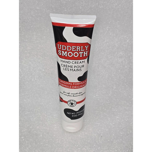 Udderly Smooth Hand Cream 4 Oz Non-Greasy Moisturizing Formula Smooth Soft Skin