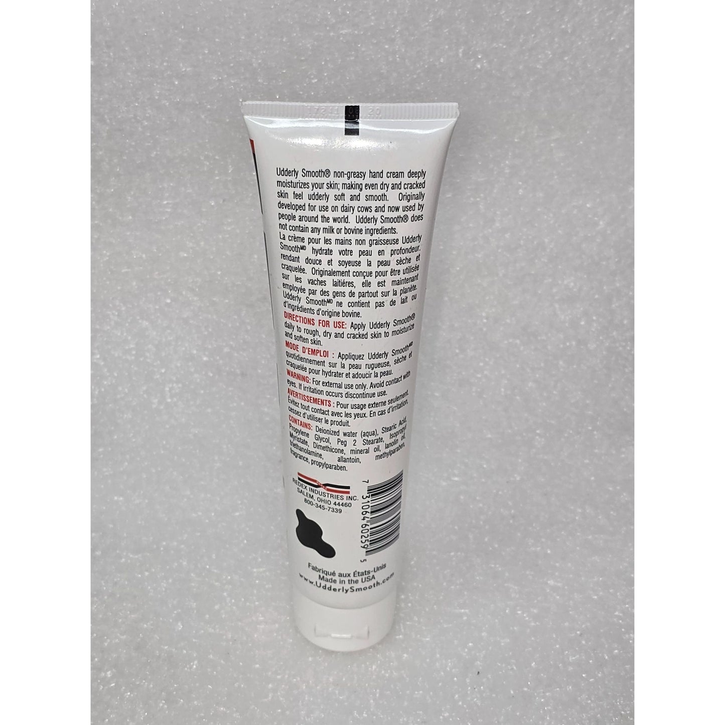 Udderly Smooth Hand Cream 4 Oz Non-Greasy Moisturizing Formula Smooth Soft Skin