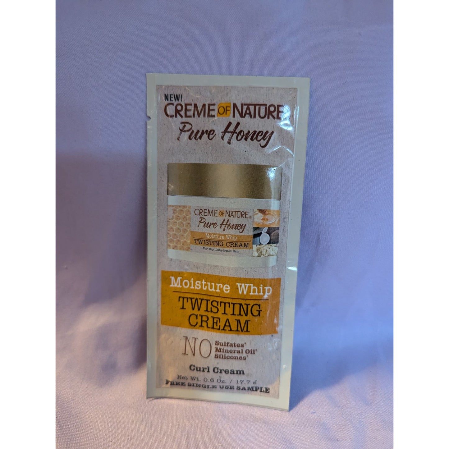 Creme Of Nature Pure Honey Moisture Whip Twisting Cream Curl Cream Set of 2