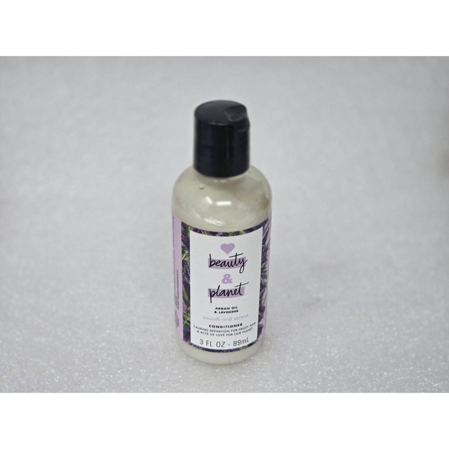 Beauty & Planet Argan Oil Lavender Conditioner 3 Fl Oz Travel Size